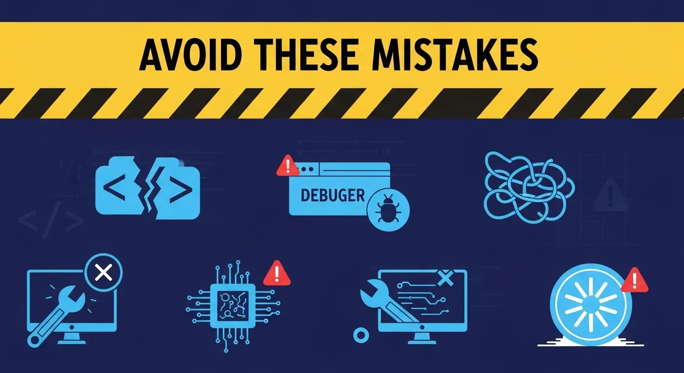Common Mistakes Beginners Do in Web Dev: Complete Beginner Guide